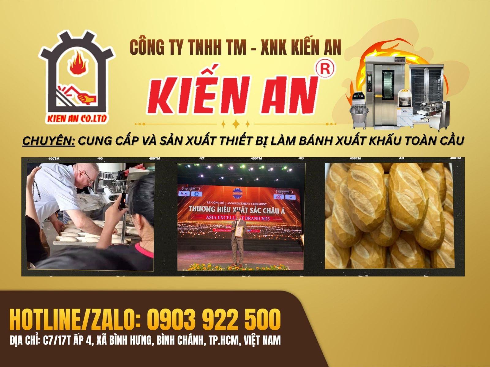Kiến An - Thương hiệu hơn 20 năm tại thị trường Việt Nam
